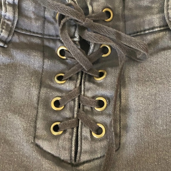 Billabong Distressed Jeans Gray Size 29 - Picture 9 of 9